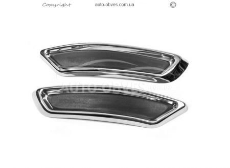 Muffler Covers for VW Passat B8 2014-2019 Sedan, Wagon фото 0