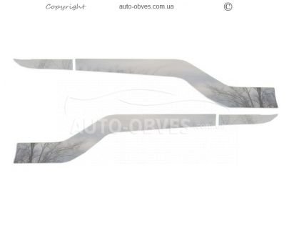 Glass moldings MAN TGX 4 pcs фото 0