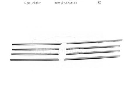 8-piece Volkswagen T5 grille covers, narrow version фото 0