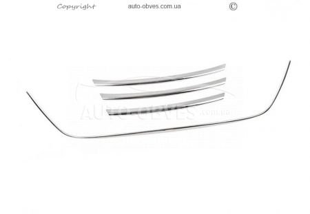 Hyundai I30 HB style bumper grille pads фото 1