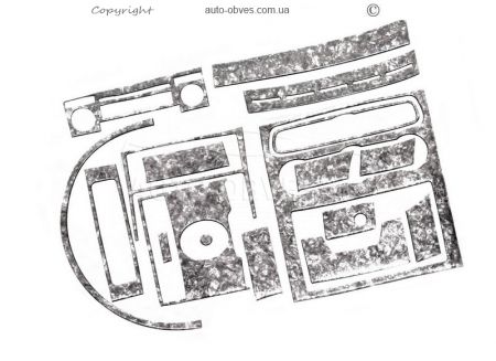 Декор на панель VW Crafter 2006-2011 з 18 елем - тип: наклейки фото 2