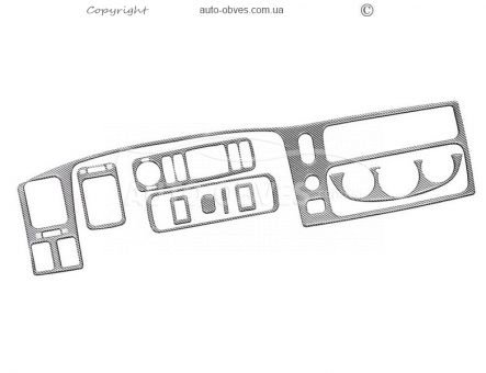 Panel decor Mitsubishi Pajero Sport 2002-2008 - type: stickers фото 0