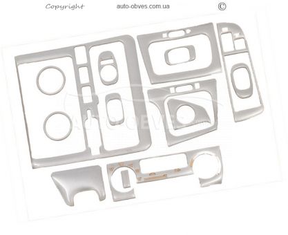 Декор на панель Kia Carens 2006-2012 - тип: наклейки фото 0