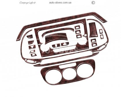 Декор на панель Fiat Doblo 2015-… - тип: наклейки фото 0