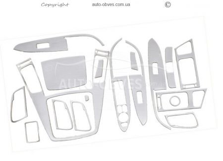 Panel decor Hyundai I30 2007-2012 - type: stickers фото 3