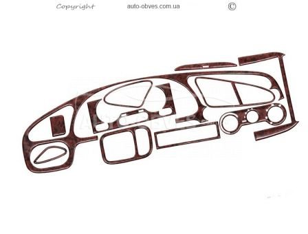 Panel decor Chevrolet Lanos - type: stickers фото 0