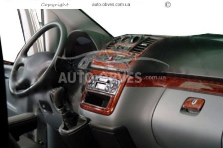 Декор на панель Mercedes Viano 2010-2014 передня частина - тип: наклейки фото 2