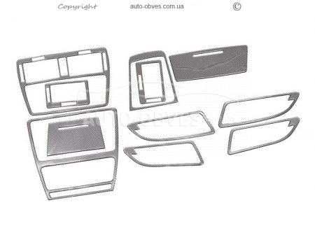 Декор на панель Skoda Octavia A5 2010-2012 - тип: наклейки фото 1