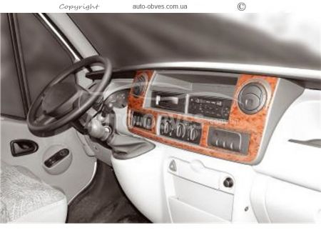 Dashboard decor Nissan Interstar 2004-2010 - type: stickers фото 1