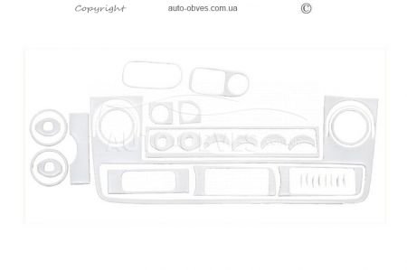 Dashboard decor Nissan Interstar 2004-2010 - type: stickers фото 0