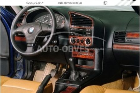 Декор на панель BMW 3 E36 1990-2000 SD-Coupe - тип: наклейки фото 1