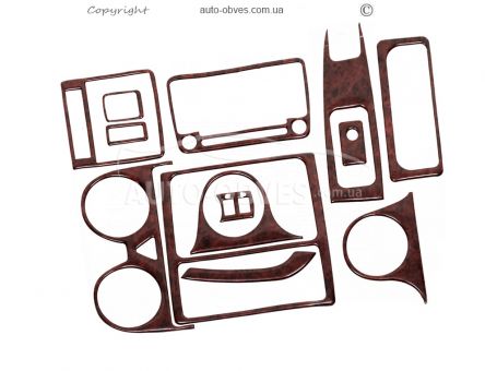 Panel decor Volkswagen Caddy 2010-2015 - type: stickers фото 1