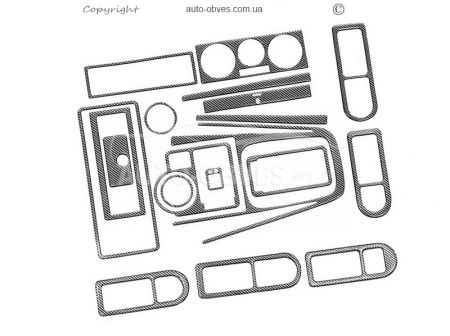 Panel decor Volkswagen Golf 4 - type: stickers фото 2