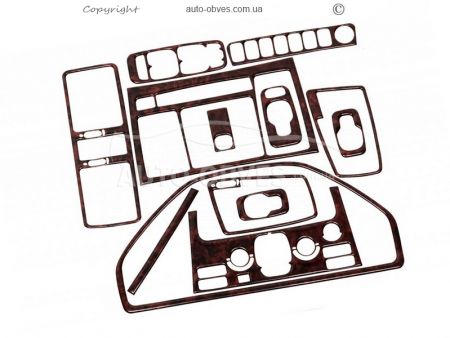 Panel decor Volvo XC90 2002-2015 - type: stickers фото 0