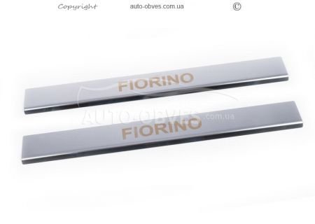 Накладки на пороги Fiat Fiorino фото 1