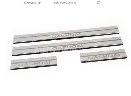 Door sills Nissan Qashqai 2018-2021 фото 1