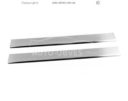 Накладки на пороги Citroen Berlingo 2002-2007 - тип: V2, 2 шт фото 1