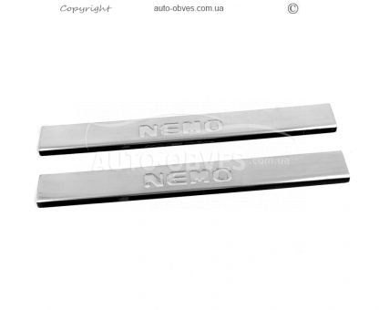 Door sills Citroen Nemo 2008-… - type: V2, 2 pcs фото 1