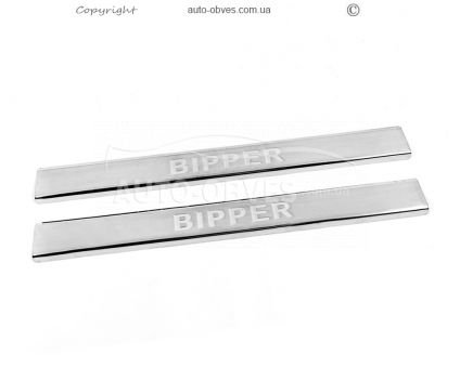 Door sills Peugeot Bipper 2008-... - type: V2, 2 pcs фото 1