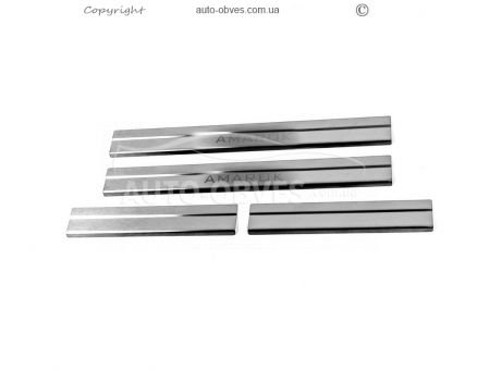 Door sills Volkswagen Amarok - type: V2, 4 pcs фото 0