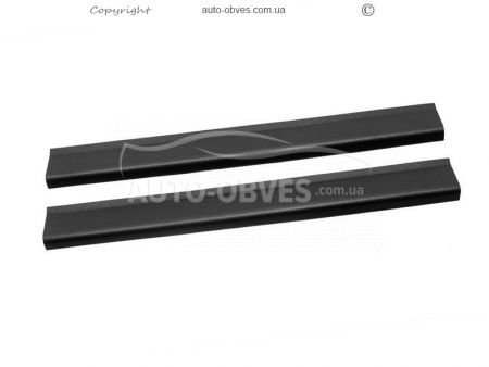 Накладки на пороги Mercedes Citan 2012-... - тип: abs пластик фото 0