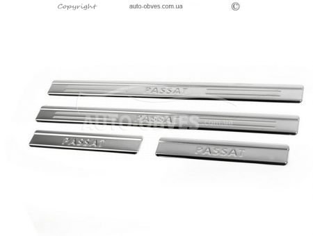 Volkswagen Passat B7 door sills, 4 pcs фото 0