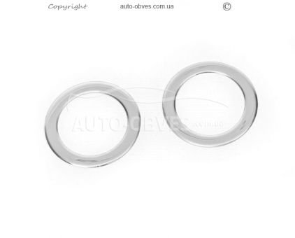 Covers for fog lights Fiat Ducato -2 elements фото 0