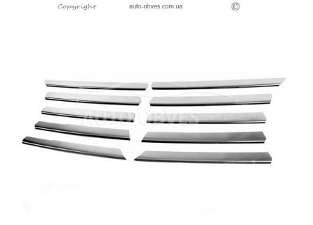 Mercedes Vito grille trims, stainless steel фото 0