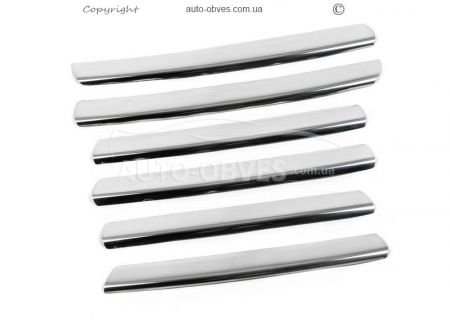 6-piece Volkswagen Touran grille covers фото 1