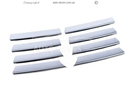 Volkswagen Bora grille covers, 8 elements фото 3