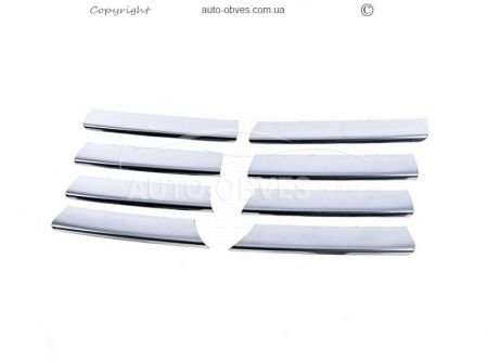 Volkswagen Bora grille covers, 8 elements фото 0