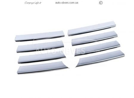 Volkswagen Bora grille covers, 8 elements фото 2
