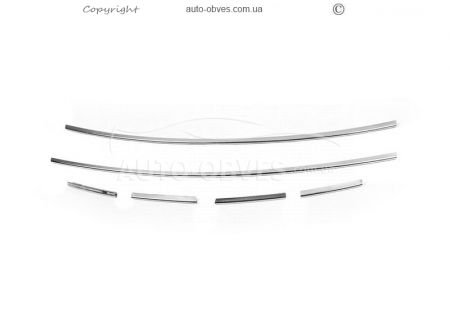 Bumper grille Skoda Octavia A5 2010-2012 фото 0