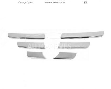 Pads on the grille Renault Logan 2005-2008 photo 0