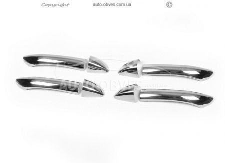 Pads for handles Mercedes ML 164 4pcs stainless steel фото 0