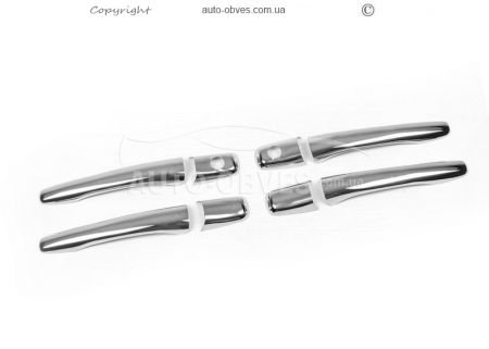 Накладки на дверные ручки Mitsubishi Outlander фото 0