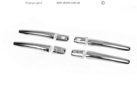 Накладки на дверные ручки Mitsubishi Outlander фото 1