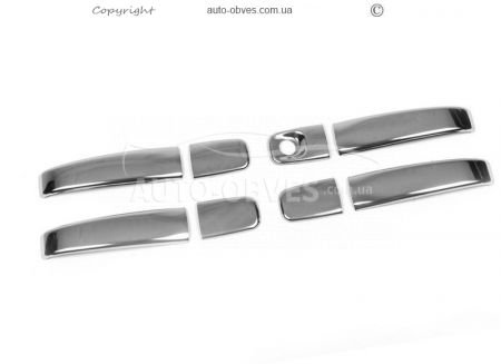Накладки на дверные ручки Opel Vivaro 4 шт фото 0