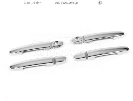 Covers for door handles Toyota Hilux 4 pcs фото 0