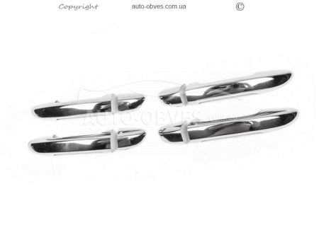 Covers for door handles Skoda Superb 2015-... stainless steel фото 0