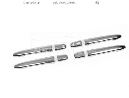 Накладки на дверные ручки Mitsubishi Outlander XL фото 0