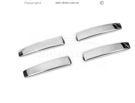 Covers for door handles Fiat Doblo 2010-... 4 door фото 0