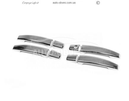 Covers for door handles Opel Insignia 2008-2016 4 pcs stainless steel фото 0