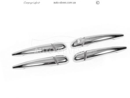 Накладки на дверные ручки BMW E46 фото 0