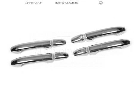 Накладки на дверные ручки Mercedes Vito, V-class, 4 шт под ключ фото 0