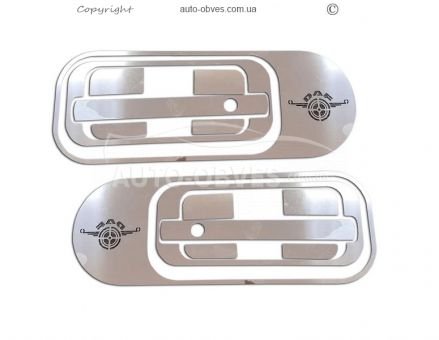 Handle trim + handle covers DAF XF euro 6 - set фото 1