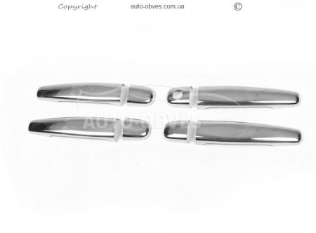 Накладки на дверные ручки Peugeot 407 4 шт фото 1