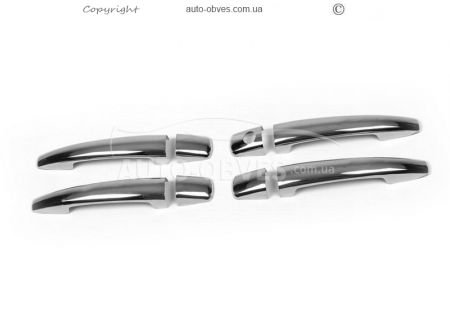 Covers for handles Peugeot 5008 2010-... stainless steel фото 1