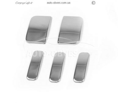 Covers for door handles Citroen Berlingo, Peugeot Partner 5 pcs фото 0