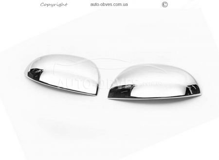 Накладки на дзеркала Hyundai Getz - тип: abs хром фото 0